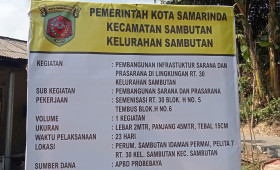 Monitoring pengerjaan Semenisasi Jalan, Posyandu, Lapangan Volly,Playground (Taman Bermain), dan budidaya lebah kelulut
