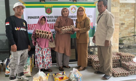 kegiatan Probebaya pembagian Bantuan Sembako Pokmas 1